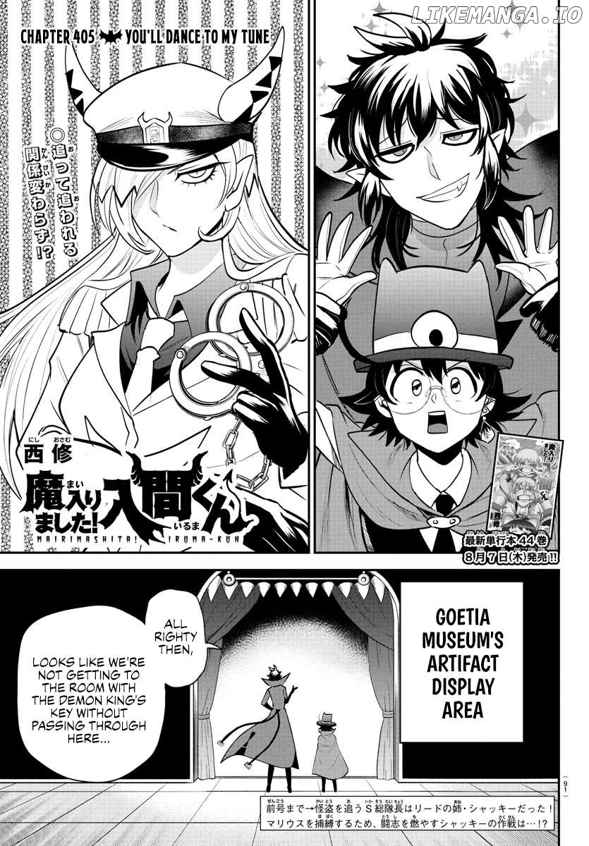 Mairimashita! Iruma-kun, Chapter 405 image 01
